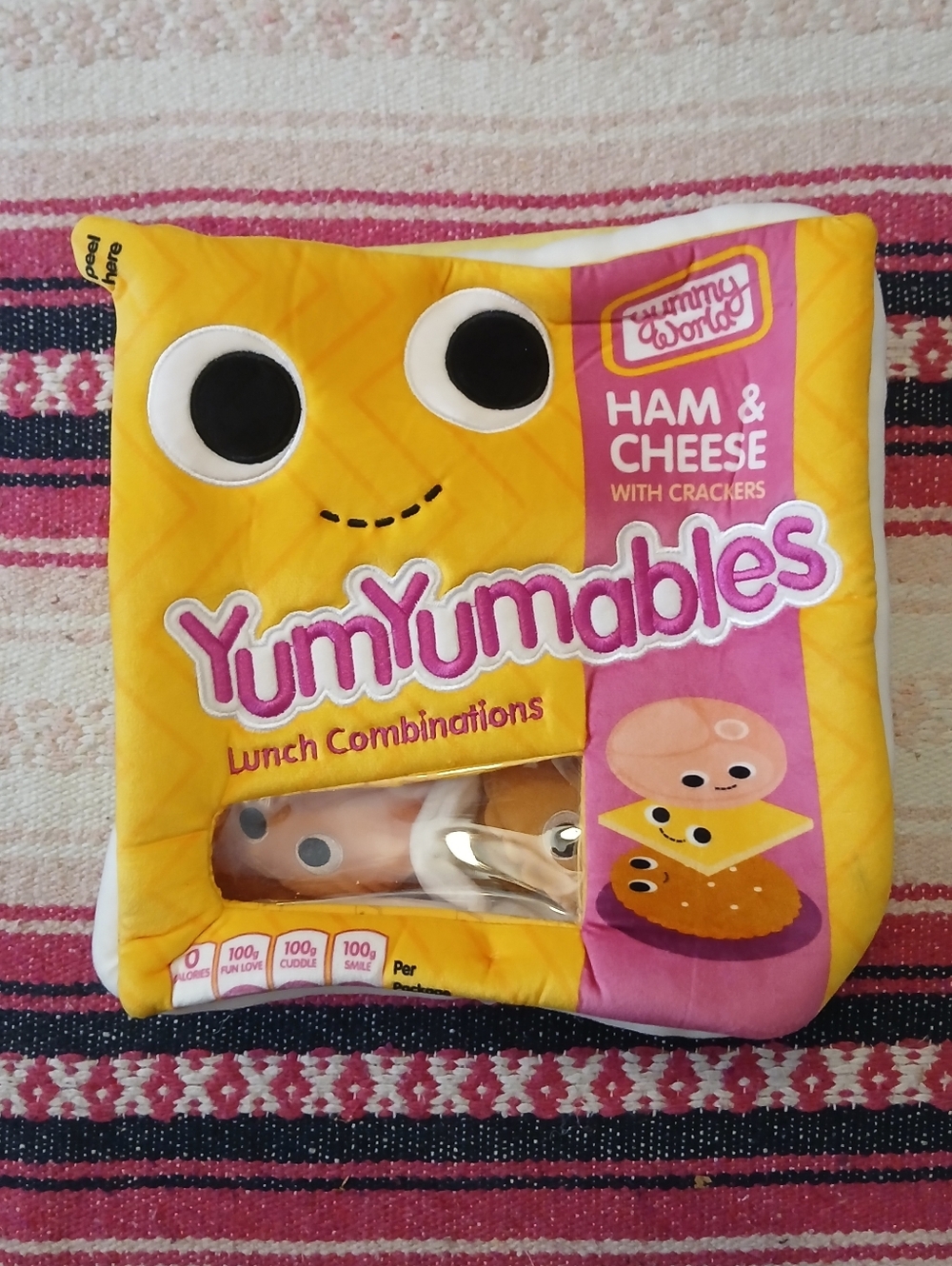 Kidrobot Yummy World Zoey & The YumYumables XL Interactive Plush Sensory Plush